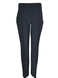 ESTELLE AND FINN SIDE ZIP SEAMED PANT - NAVY
