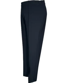 ESTELLE AND FINN SIDE ZIP SEAMED PANT - NAVY