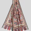 ETRO CASHMERE/SILK SCARF - PINK PAISLEY