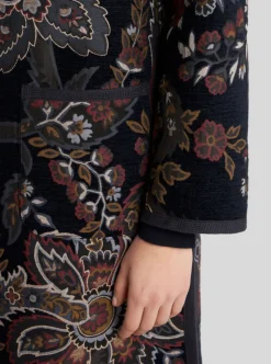 ETRO EMBROIDERED REVERSIBLE COAT - MULTICOLOR