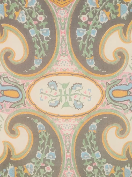 ETRO NEUTRA HAND-PATTERNED SCARF - BLACK