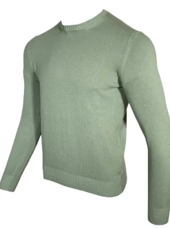 FEDELI CREW SWEATER - GREEN