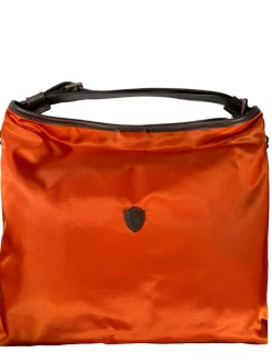 FELISI NYLON TOTE BAG - BRICK