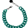 FRANCINE BRAMLI PARIS - FINE LINK NECKLACE - TURQUOISE