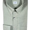 GALLIA MEN'S SHIRT - GREEN REVERSE CHECK