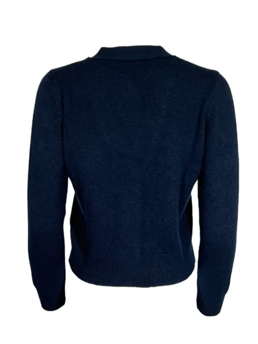 GRAN SASSO WOMEN'S CASHMERE CARDIGAN - NAVY