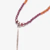 JADA JO NECKLACE - BURNING AMBER