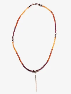 JADA JO NECKLACE - BURNING AMBER
