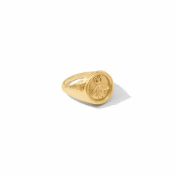 JULIE VOS BEE SIGNET RING