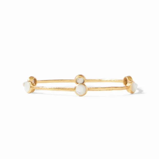 JULIE VOS MILANO BANGLE - MOTHER OF PEARL