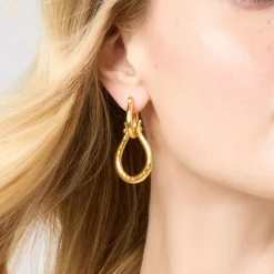 JULIE VOS SARATOGA 2-IN-1 EARRING