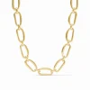 JULIE VOS WAVE LINK NECKLACE