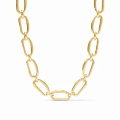 JULIE VOS WAVE LINK NECKLACE