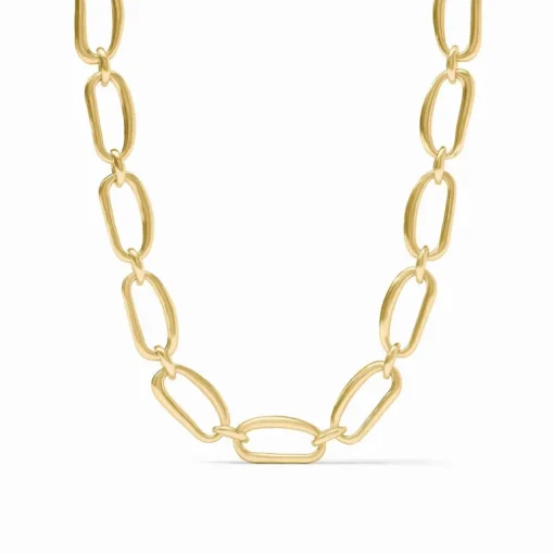 JULIE VOS WAVE LINK NECKLACE