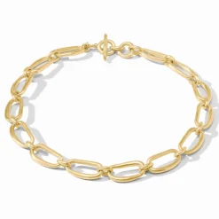 JULIE VOS WAVE LINK NECKLACE