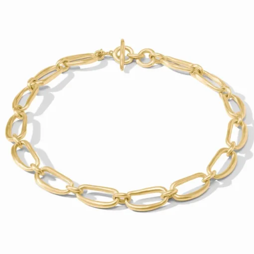 JULIE VOS WAVE LINK NECKLACE