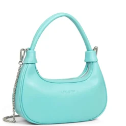 LANCASTER METALLIC CROSSBODY BAG - LAGON
