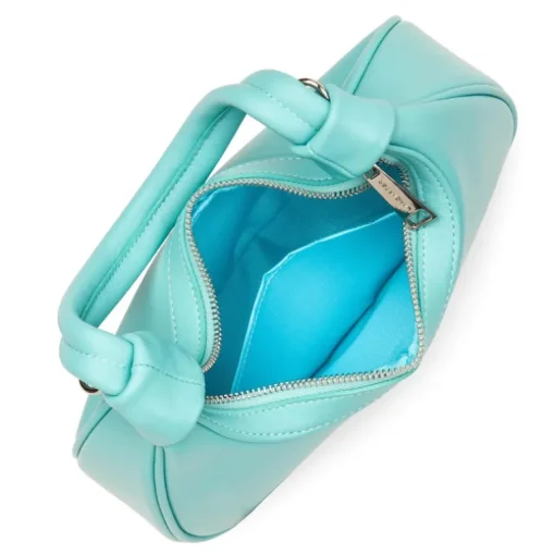 LANCASTER METALLIC CROSSBODY BAG - LAGON