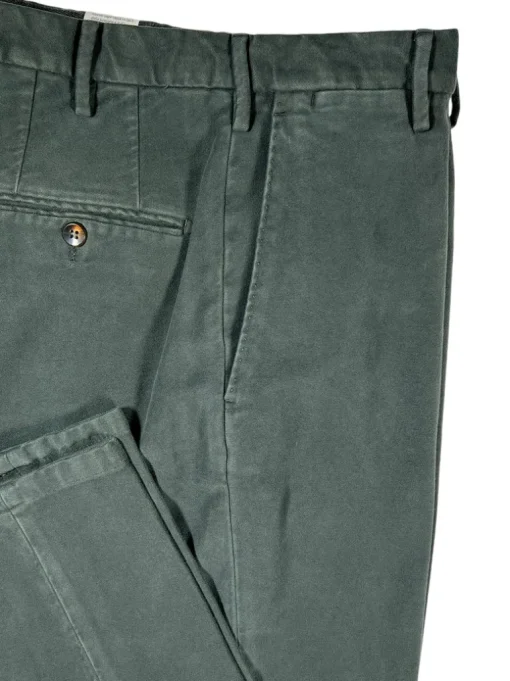 L.B.M. 1911 MEN'S FLAT FRONT TROUSER - OLIVE