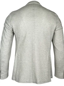 L.B.M. 1911 TAILORED SPORT COAT - LIGHT GREY JERSEY
