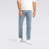MAC MEN'S ARNE PIPE 5 POCKET PANT - CAPRI BLUE