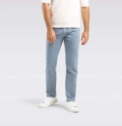MAC MEN'S ARNE PIPE 5 POCKET PANT - CAPRI BLUE