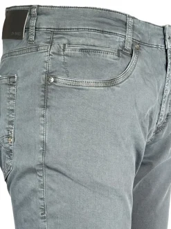 MAC MEN'S ARNE PIPE 5 POCKET PANT - RUBBER