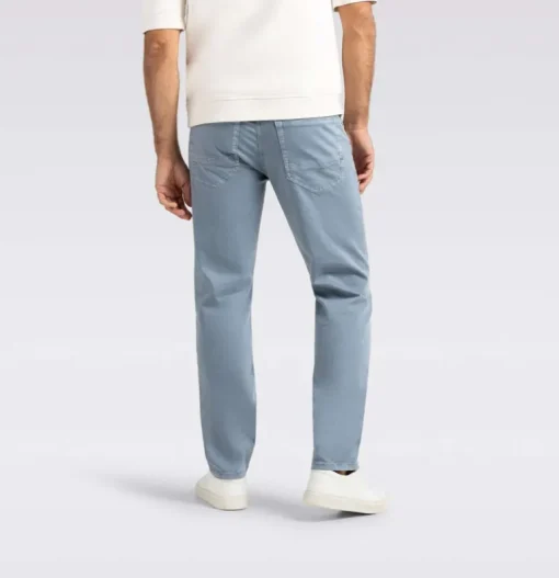 MAC MEN'S ARNE PIPE 5 POCKET PANT - CAPRI BLUE
