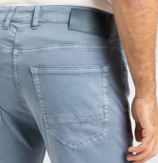 MAC MEN'S ARNE PIPE 5 POCKET PANT - CAPRI BLUE