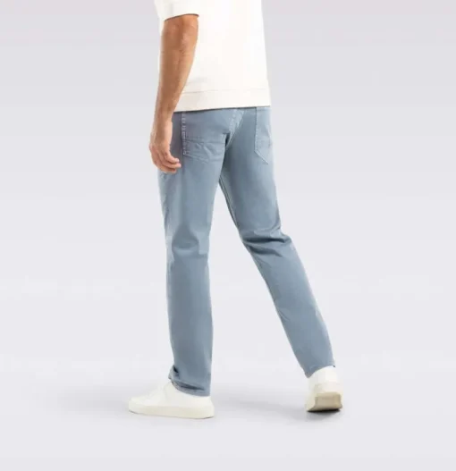 MAC MEN'S ARNE PIPE 5 POCKET PANT - CAPRI BLUE