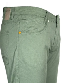 MAC MEN'S ARNE PIPE PRINTED PANT - RAIN FOREST