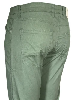 MAC MEN'S ARNE PIPE PRINTED PANT - RAIN FOREST