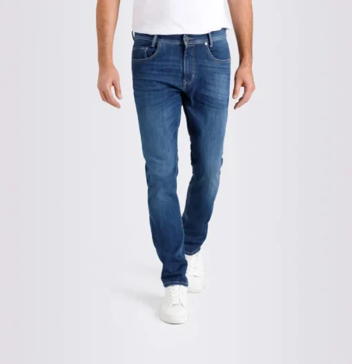 MAC MEN'S MACFLEXX DENIM JEAN - DEEP BLUE VINTAGE