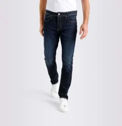 MAC MEN'S MACFLEXX DENIM JEAN - RINSED WASH 3D