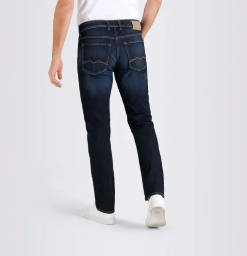 MAC MEN'S MACFLEXX DENIM JEAN - RINSED WASH 3D
