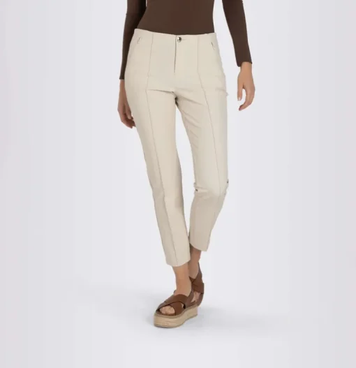MAC WOMEN'S ANNA NEW ZIP PANT - IVORY