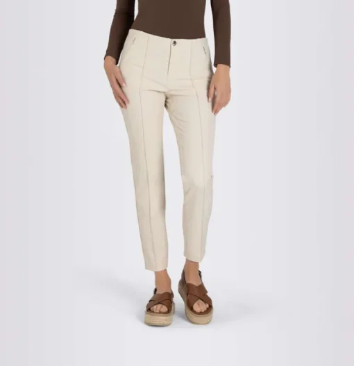 MAC WOMEN'S ANNA NEW ZIP PANT - IVORY