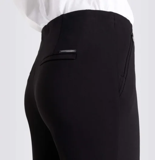 MAC WOMEN'S ANNA NEW ZIP PANT - BLACK