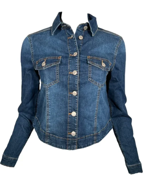 MAC WOMEN'S DENIM JACKET - MID BLUE