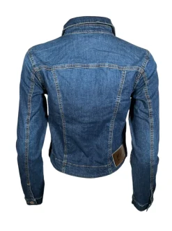 MAC WOMEN'S DENIM JACKET - MID BLUE