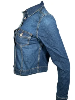 MAC WOMEN'S DENIM JACKET - MID BLUE
