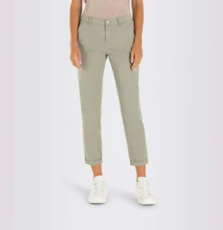 MAC WOMEN'S TURN UP CHINO - DRIED ROSEMARY