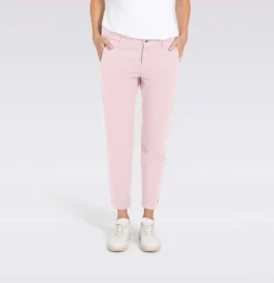 MAC WOMEN'S TURN UP CHINO - SOFT PINK
