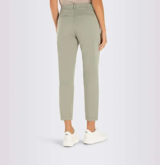 MAC WOMEN'S TURN UP CHINO - DRIED ROSEMARY