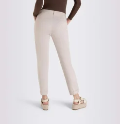 MAC WOMEN'S TURN UP CHINO - IVORY