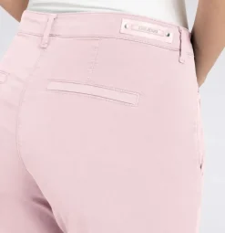 MAC WOMEN'S TURN UP CHINO - SOFT PINK