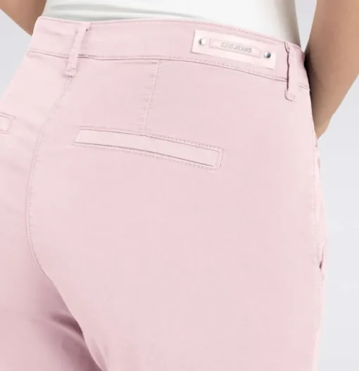 MAC WOMEN'S TURN UP CHINO - SOFT PINK