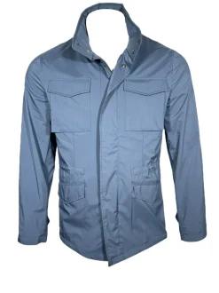 MANTO PACKABLE FIELD JACKET - INK BLUE