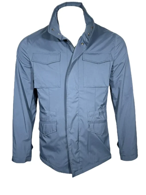 MANTO PACKABLE FIELD JACKET - INK BLUE