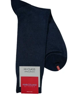 MARCOLIANI CLASSIC SOLID SOCK - NAVY
